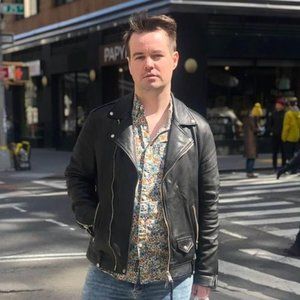 All Saints Black Leather Jacket (2018)